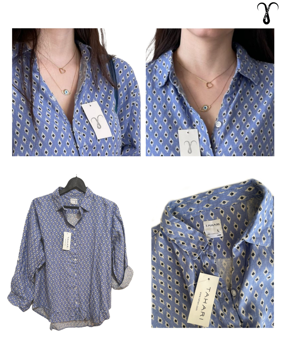 شومیز زنانه لینن Tahari