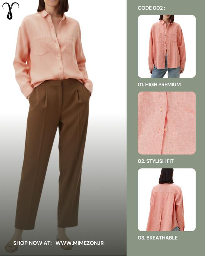 شومیز زنانه لینن برند Colin's