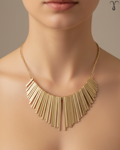 گردنبند گلد برند Shein کد 003