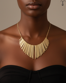 گردنبند گلد برند Shein کد 003