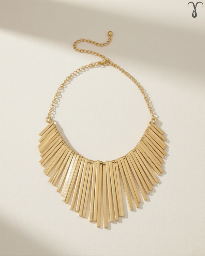 گردنبند گلد برند Shein کد 003