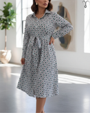 پیراهن کمر دار بلند برند Shein کد 004