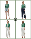 شومیز لینن زنانه از برند Zara