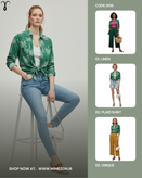 شومیز لینن زنانه از برند Zara