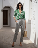 شومیز لینن زنانه از برند Zara