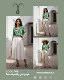 شومیز لینن زنانه از برند Zara