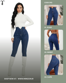 شلوار جین کشی اسکینی برند Shein