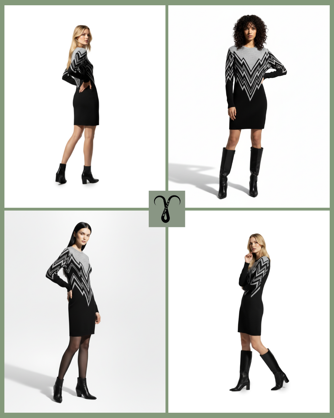 پیراهن بافت زنانه اروپایی و وارداتی