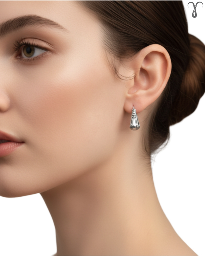 گوشواره جنس روی برند Shein