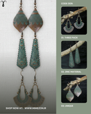 پک سه تایی گوشواره جنس روی برند Shein