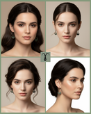 پک سه تایی گوشواره جنس روی برند Shein