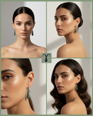 پک سه تایی گوشواره جنس روی برند Shein