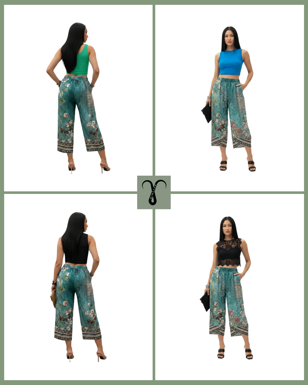 شلوار سبک کمر کشی با کیفیت برند Shein