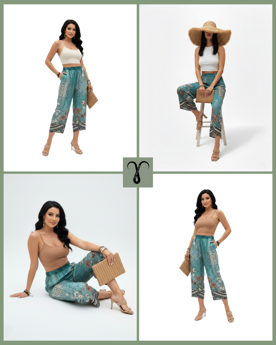 شلوار سبک کمر کشی با کیفیت برند Shein