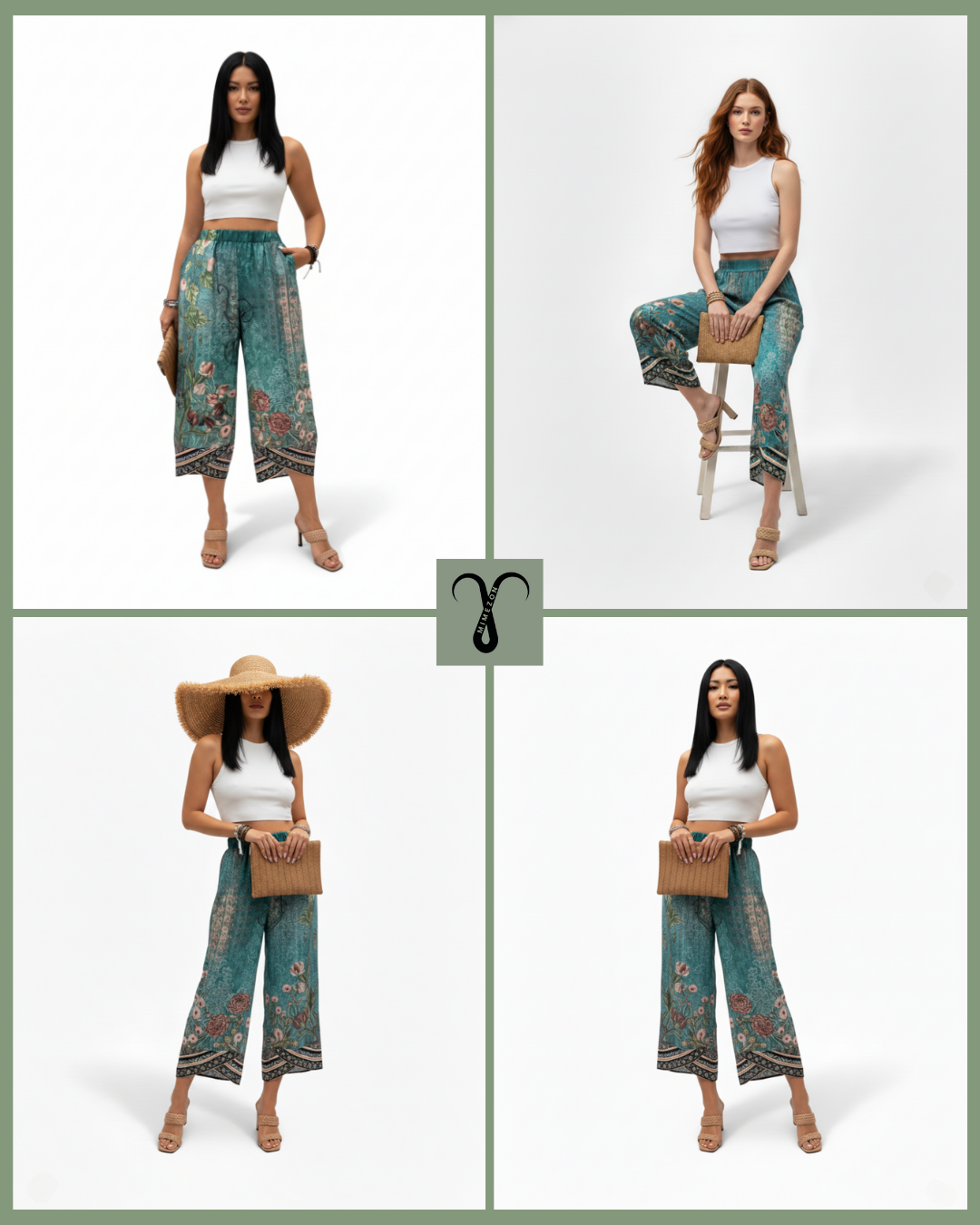 شلوار سبک کمر کشی با کیفیت برند Shein