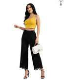 شلوار کرپ کمر کشی مجلسی برند Shein