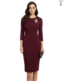 سنجاق سینه مرواریدی دست ساز برند Shein کد 018