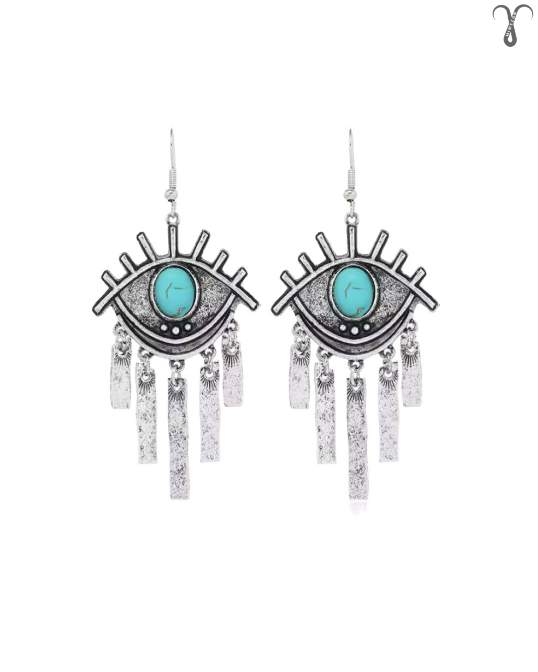 Bohemian zinc earrings from the Shein brand