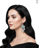 Bohemian zinc earrings from the Shein brand