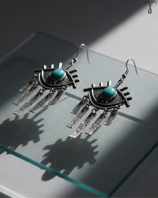 Bohemian zinc earrings from the Shein brand
