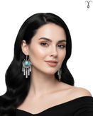 Bohemian zinc earrings from the Shein brand