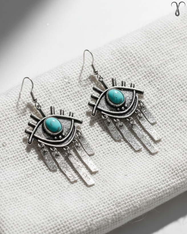 Bohemian zinc earrings from the Shein brand