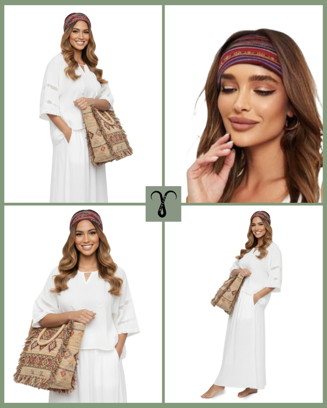 هدبند لینن ضخیم از برند Shein