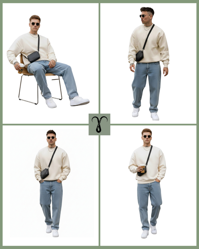 هودی مردانه جذاب از برند shein