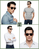 عینک UV400 آلمانی برند Six کد 030