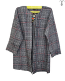 مانتو کتی پشمی جلو باز ترک