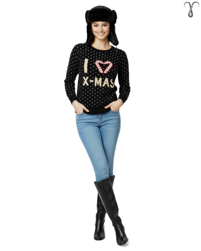 ژاکت بافت کریسمسی از برند esmara