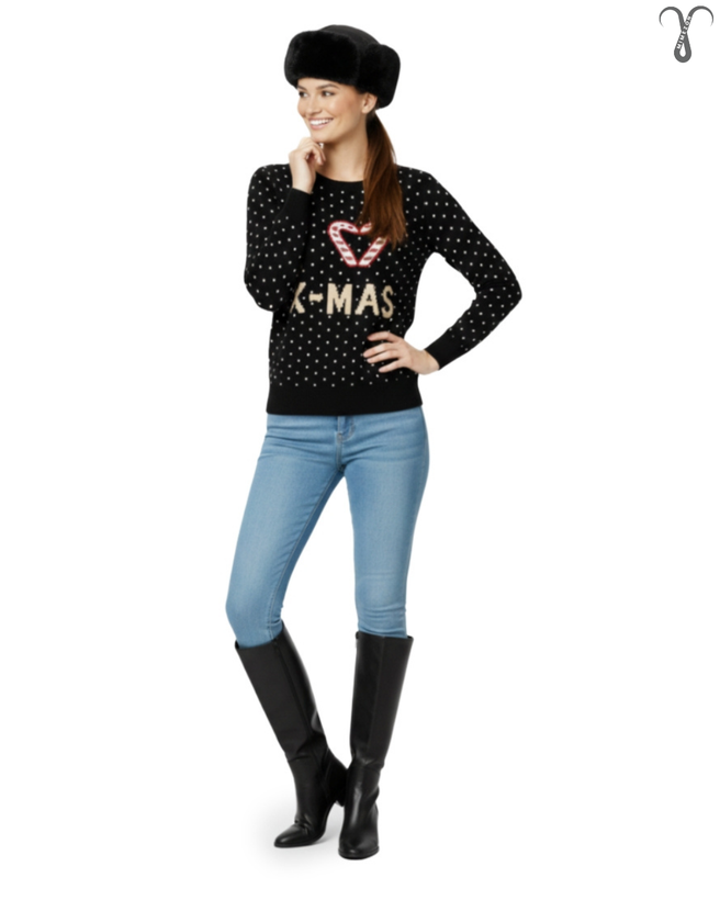 ژاکت بافت کریسمسی از برند esmara