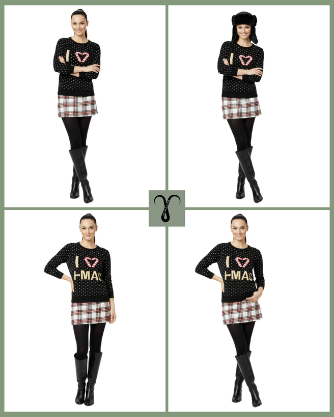 ژاکت بافت کریسمسی از برند esmara