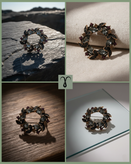 سنجاق سینه با سنگ های مصنوعی از برند Shein