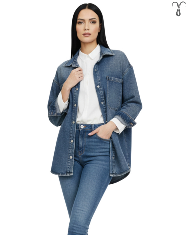 کت جین ضخیم با کیفیت از برند Habitual