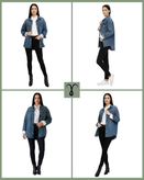 کت جین ضخیم با کیفیت از برند Habitual