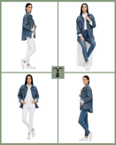 کت جین ضخیم با کیفیت از برند Habitual