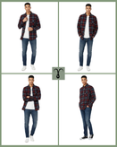 پیراهن مردانه فلانل پشمی برند Livergy