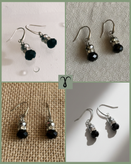 گوشواره آویز کوتاه برند tosh آلمان