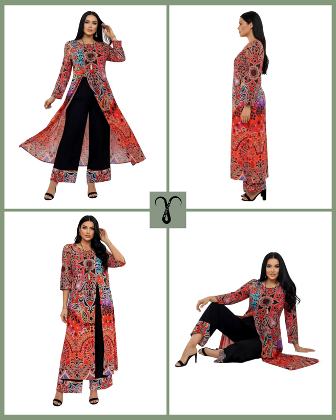 ست زنانه مجلسی شیک برند Shein