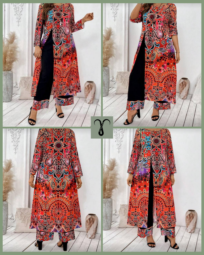 ست زنانه مجلسی شیک برند Shein