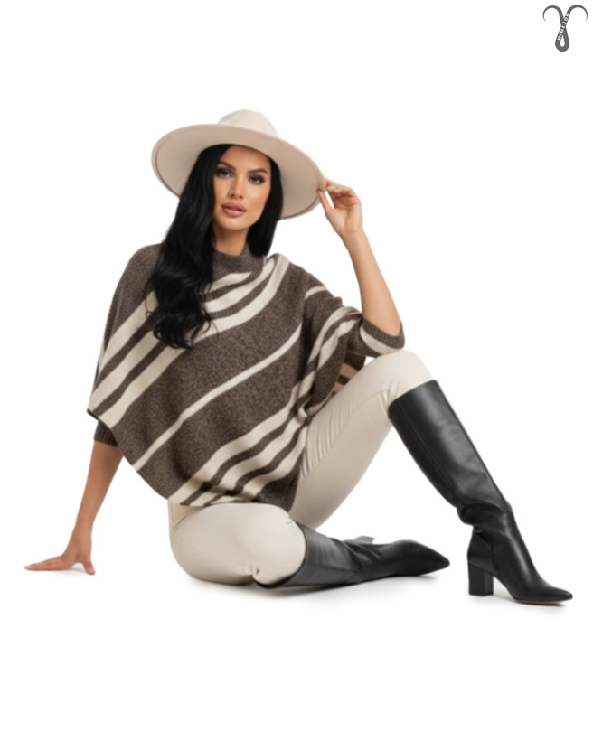 ژاکت پانچو جذاب از برند Shein