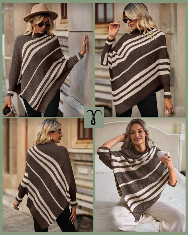 ژاکت پانچو جذاب از برند Shein