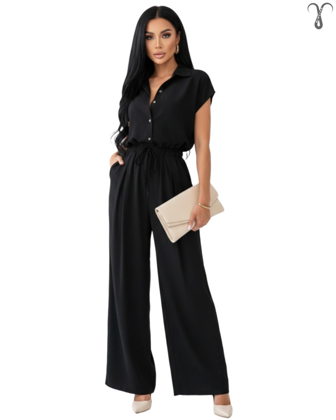 سرهمی اورال مشکی لینن از برند Shein