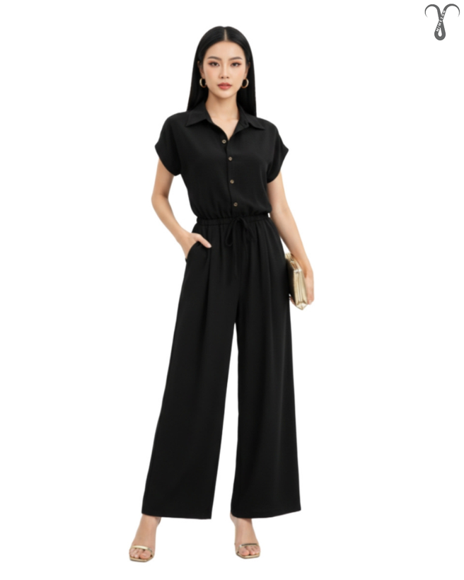 سرهمی اورال مشکی لینن از برند Shein