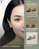 گوشواره نگین سواروسکی آلمانی از برند Tosh