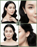 گوشواره نگین سواروسکی آلمانی از برند Tosh