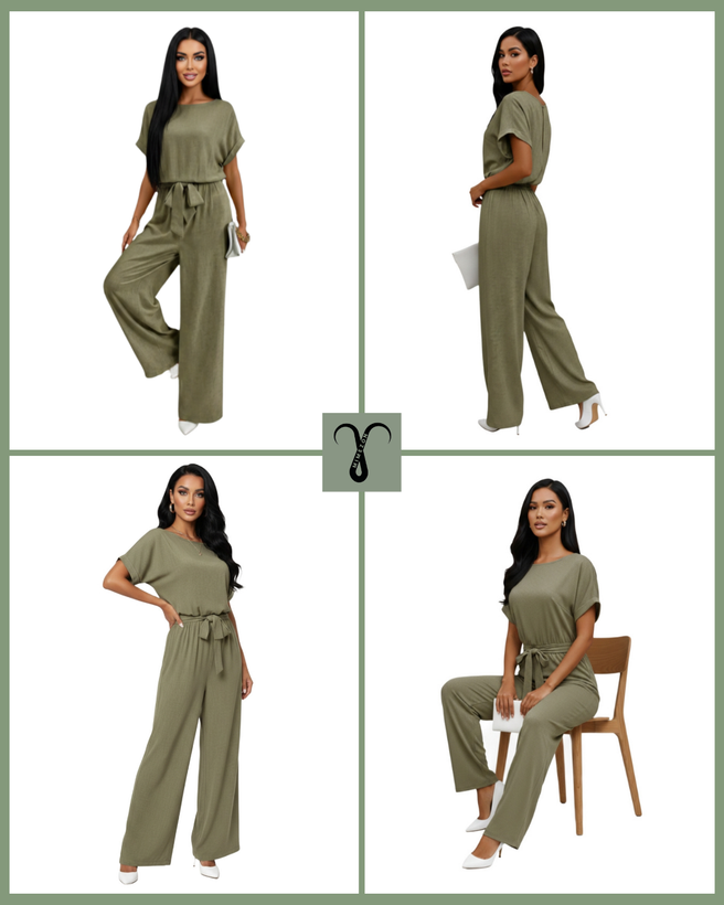 سرهمی بهاره کمرکشی از برند Shein