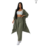 ست شلوار و هودی آستین خفاشی برند Shein