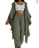 ست شلوار و هودی آستین خفاشی برند Shein